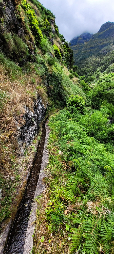 Levada da Pedreira — Com vista vale abaixo — foto 15