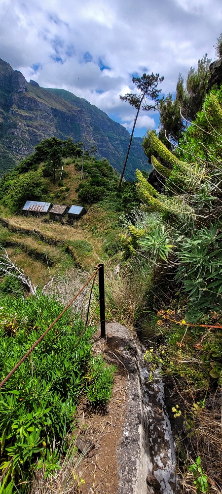 Levada da Pedreira — O segundo ponto exposto — foto 3