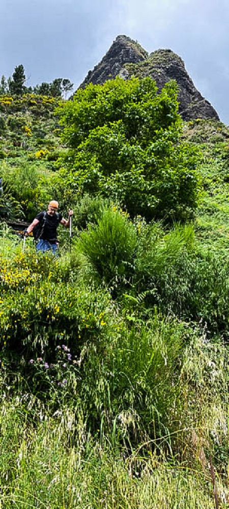 16.06.2022 Levadaexpedition in Serra de Agua — Abstieg und zum Ende der Levada da Eira da Moura — Foto 1