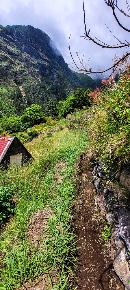 Levada da Fajã das Éguas — On to the last irrigated field — photo 5