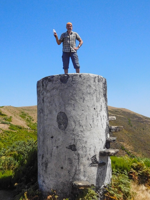 16.08.2017 Suche nach dem Furado Velho über die südliche 'Levada do Furado Velho' — Der Ponto-Geocache — Foto 1
