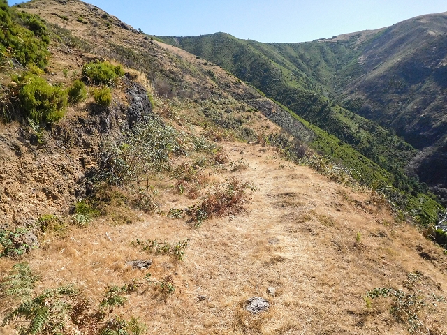 16.08.2017 Suche nach dem Furado Velho über die südliche 'Levada do Furado Velho' — Auf der alten Levada do Furado Velho zum Furado Velho — Foto 1