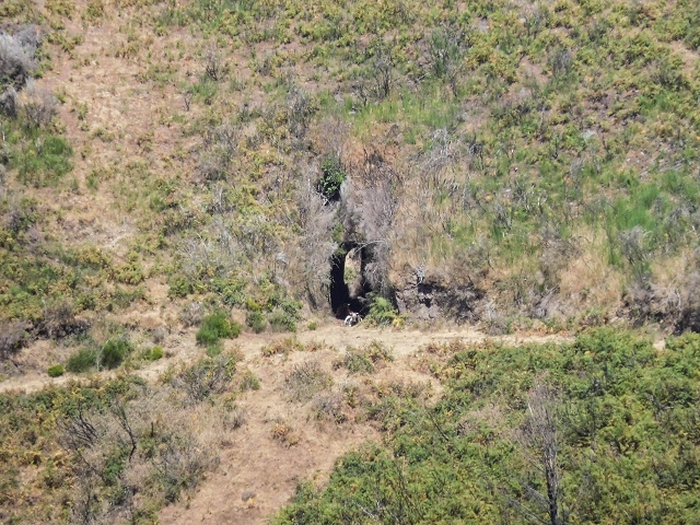 16.08.2017 Suche nach dem Furado Velho über die südliche 'Levada do Furado Velho' — Zurück auf der alten Levada do Furado Velho bis zum nächsten Tunnel — Foto 22