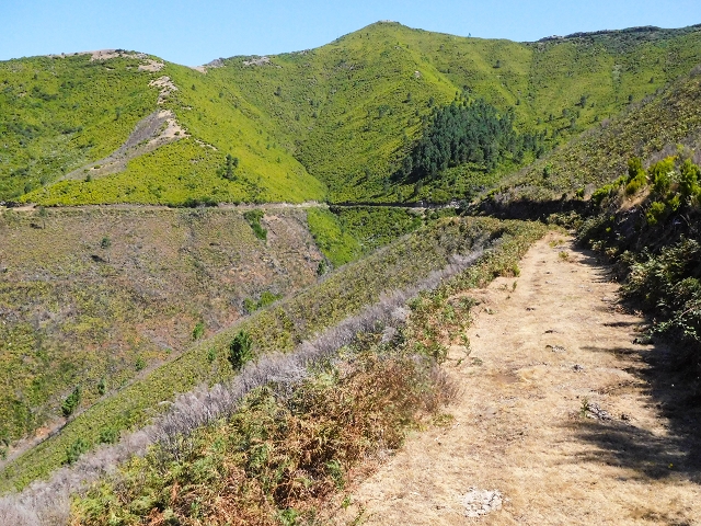 Levada do Risco — After that, all that remains of the levada is a gravel track — photo 2