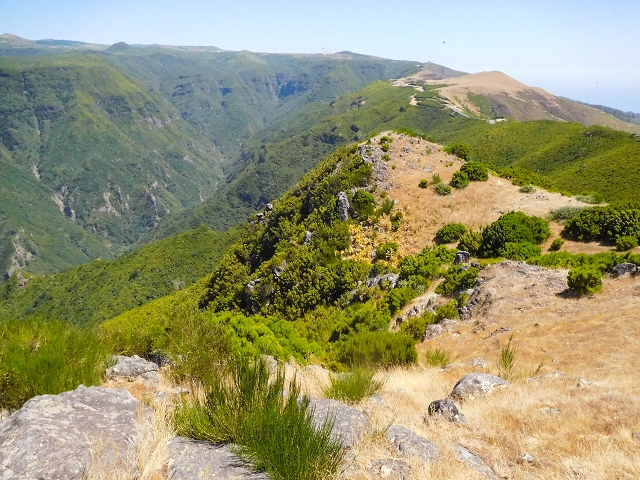 16.08.2017 Suche nach dem Furado Velho über die südliche 'Levada do Furado Velho' — Auf dem Pico dos Bodes — Foto 8