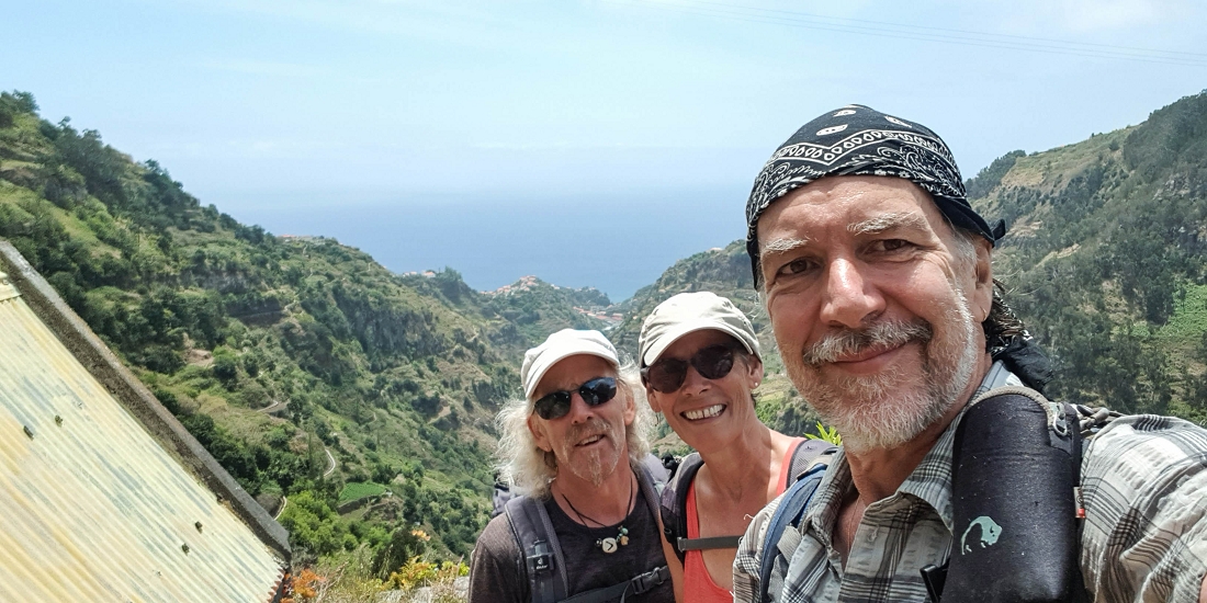 17 de maio de 2019 Para fechar: 5 levadas em Ponta do Sol — Subida ao palheiro de telhado amarelo — foto 12
