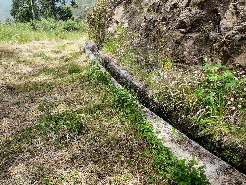 Levada do Teixo — On to the intermediate reservoir — photo 1