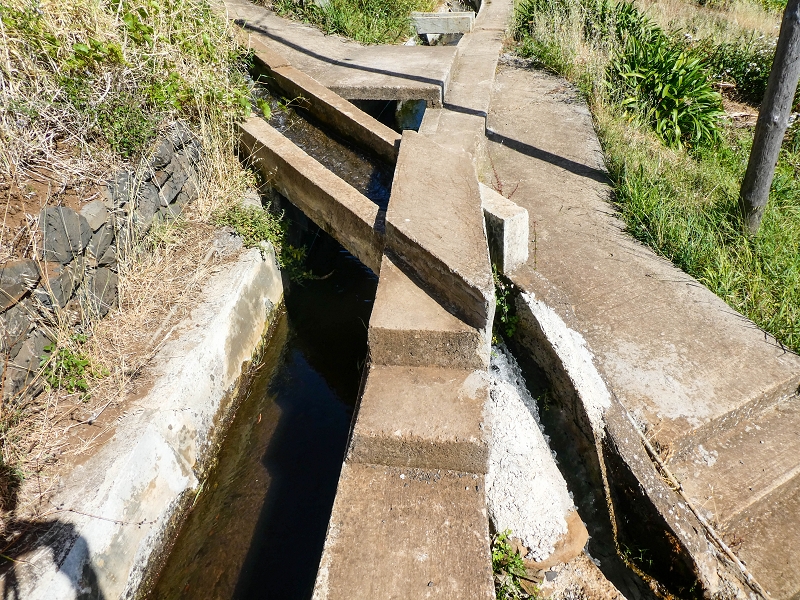 (da Ponta do Sol) — Cruzamento da Levada Nova com o ramo final ocidental — foto 1