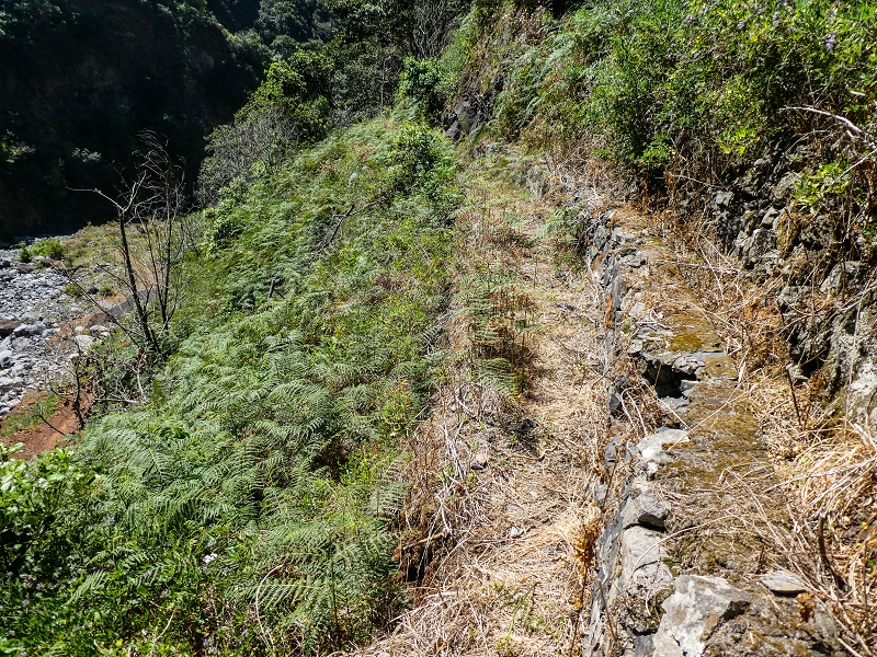 Levada do Coronel — Zum Galerietunnel — Foto 3