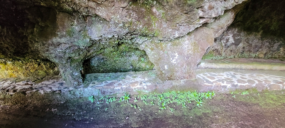 17 June 2022 Furado Velho and Furado Novo — On through the 2nd tunnel to the bridge over the Ribeira do Alecrim — photo 9