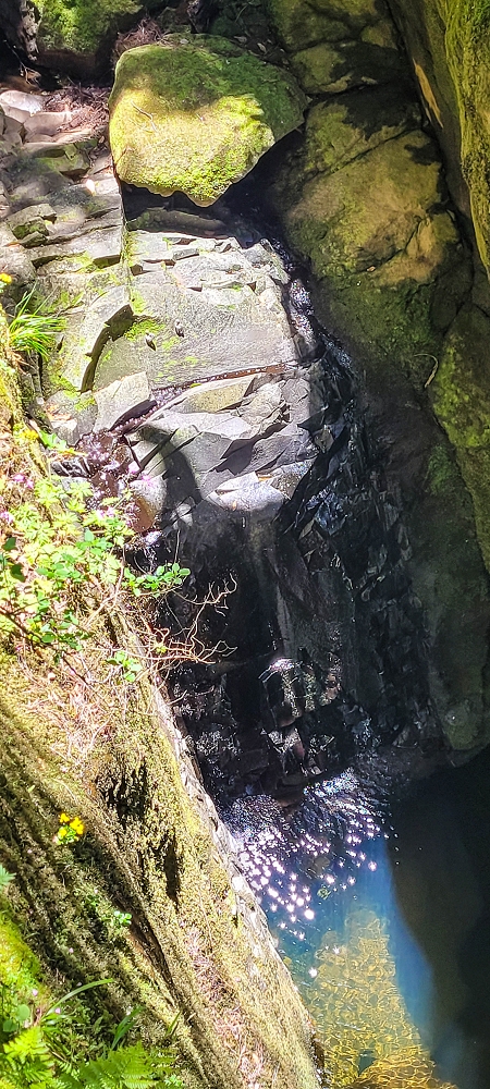 17 June 2022 Furado Velho and Furado Novo — On through the 2nd tunnel to the bridge over the Ribeira do Alecrim — photo 23
