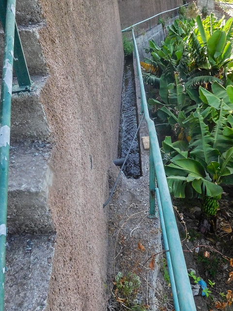 17 de agosto de 2017 3 levadas no vale inferior de Tabua — Os últimos metros em Corujeira e o reservatório — foto 1