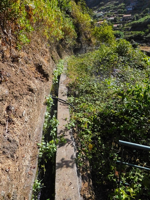 Levada das Voltas — Die ersten Meter bis oberhalb der Strasse — Foto 5