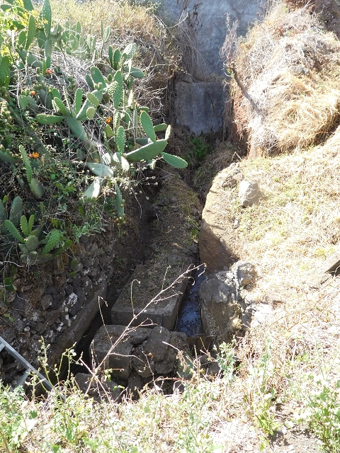 18 June 2016 Levada da Azenha — Crossing of the eastern terminal branch of the Levada do Pico do Arvoredo with the ER-204 — photo 2