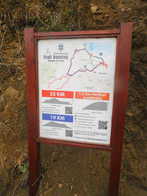 18 August 2017 Circuit above Porto da Cruz — On the Levada da Fajazinha to the end and as far as the Madre — photo 1