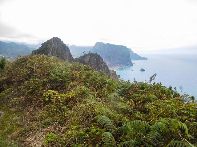 18 August 2017 Circuit above Porto da Cruz — Along the Levada da Cova das Pedras to the Larano cable car — photo 7
