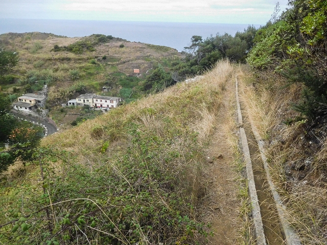 18 August 2017 Circuit above Porto da Cruz — Along the Levada do Poco do Arvoredo to the Caminho da Praia do Larano — photo 28