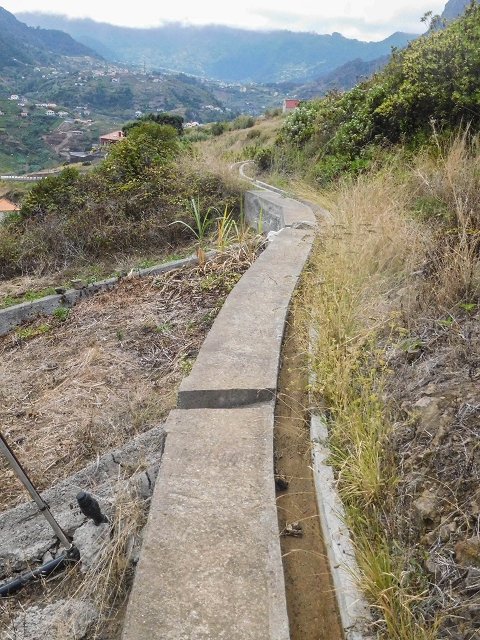 Levada do Poco do Arvoredo — Umgehung der abgebrochenen Stelle — Foto 4