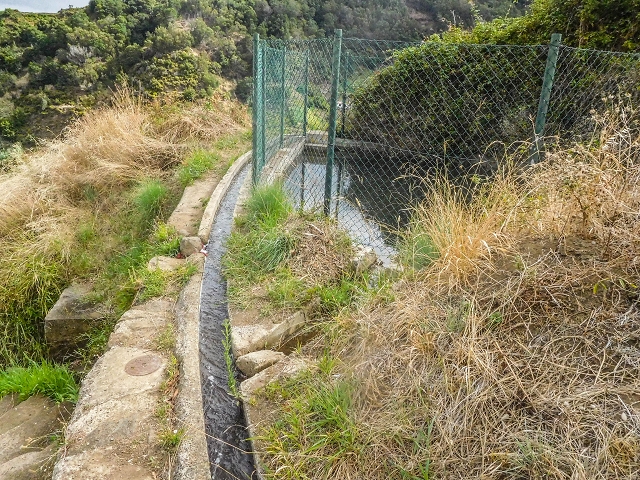 Levada da Fajazinha — The reservoir — photo 3