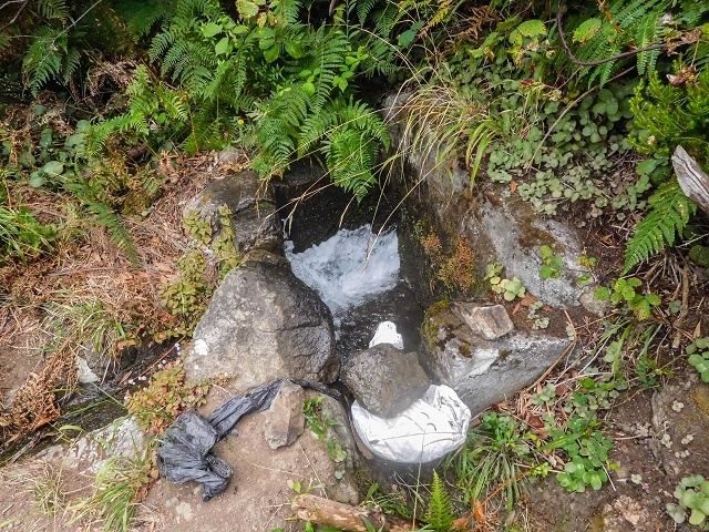 Levada da Portela — Vários indícios da levada entubada — foto 2