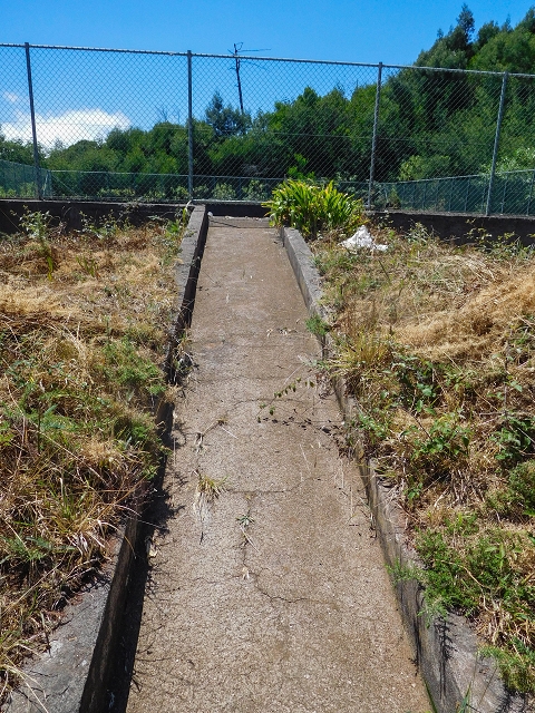 Levada do Pico do Arvoredo — Das Speicherbecken — Foto 4