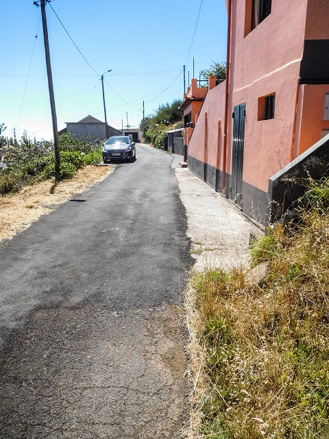 19 August 2017 On the trail of the Levada do Pico do Arvoredo in and around Camacha — Back to the end of the visible section of the Levada do Pico do Arvoredo — photo 11