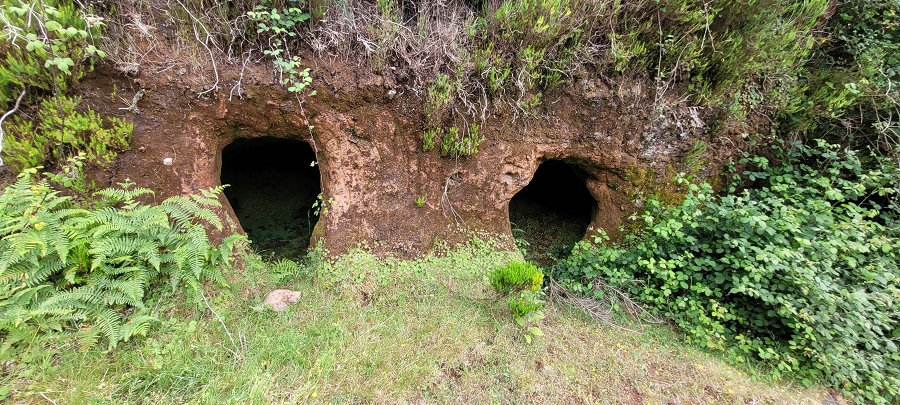 20 de junho de 2024 Túnel da Levada da Rocha Vermelha, a lagoa verde e o Furado Velho — Pico Gordo e regresso pela giesta — foto 5