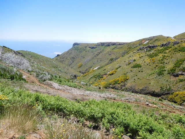 21 June 2016 Levada da Negra and Barreiro — On the panorama road to the start of the Levada do Barreiro — photo 1