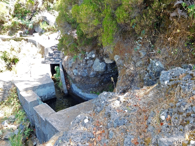 21.07.2015 Cascalho von Pedras, Levada das Rabaças und Lombo do Mouro — Weiter auf dem alten Zugangsweg zum Rabacas-Tunnel — Foto 46
