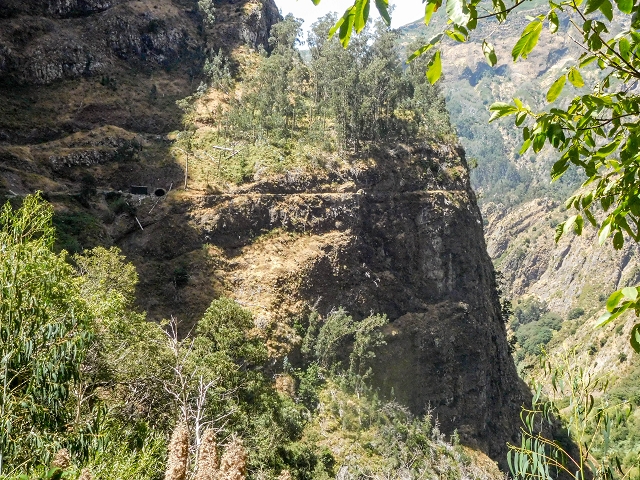 Levada do Cidrao — Der alte ausgesetzte Verlauf — Foto 1