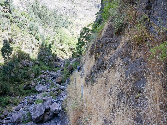 Levada do Cidrao — Die ersten ausgesetzten Meter — Foto 6