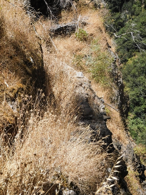 Levada do Cidrao — Der alte ausgesetzte Verlauf — Foto 7