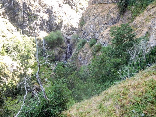 21 August 2017 Levada do Cidrao and a visit to the upper Miradouro do Curral das Freiras — Path and views into the valley of the Ribeira do Cidrao — photo 6