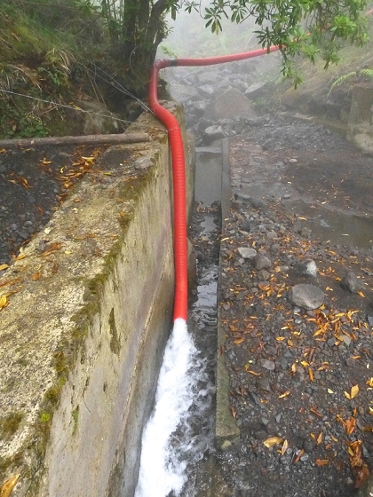 Levada do Norte Nord — Crossing the western arm of the western main branch of the Ribeira da Vargem — photo 9