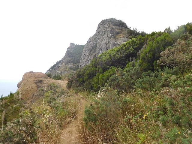 23 June 2016 Canical - Boca do Risco — On the north-coast path to Espigao Amarelo and back — photo 1