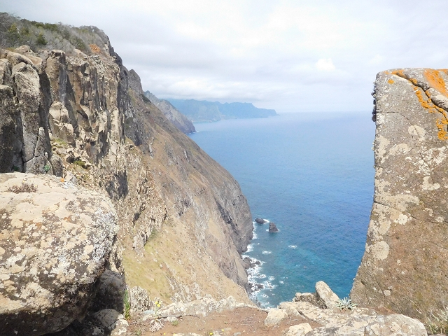 23 June 2016 Canical - Boca do Risco — On the cliff path as far as the Pico das Rocadas and on to the saddle — photo 7