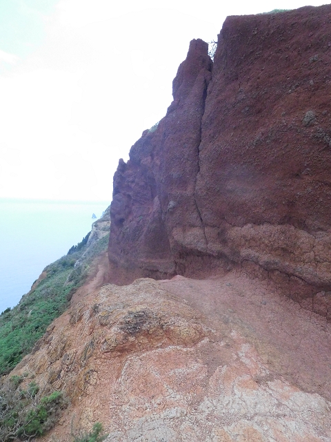 23 June 2016 Canical - Boca do Risco — On the cliff path as far as the Pico das Rocadas and on to the saddle — photo 30