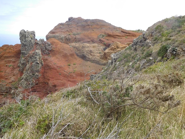 23 June 2016 Canical - Boca do Risco — On the cliff path as far as the Pico das Rocadas and on to the saddle — photo 38