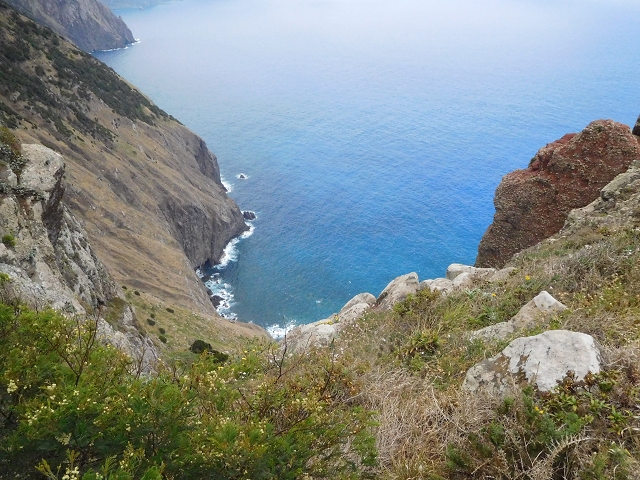 23 June 2016 Canical - Boca do Risco — On the cliff path as far as the Pico das Rocadas and on to the saddle — photo 39