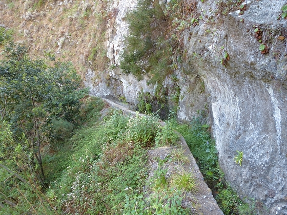 23 July 2013 Levada do Curral e Castelejo — As far as the waterfall spot — photo 1