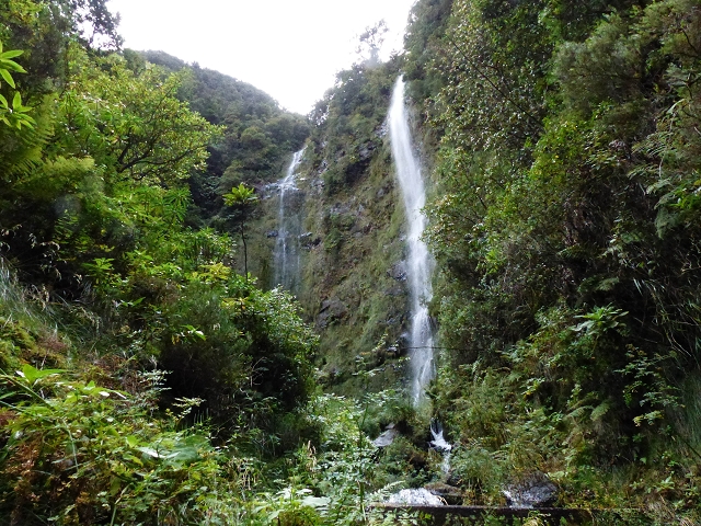 13 August 2017 The great tunnel-rat diploma: From the Madre of the Levada do Norte to the gravel track from Ginjas to Estanquinhos — Crossing of the eastern arm of the western main branch of the Ribeira do Inferno — photo 10