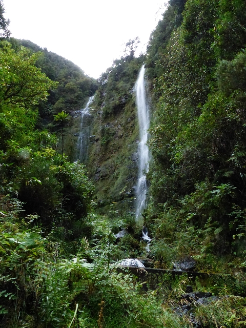 13 August 2017 The great tunnel-rat diploma: From the Madre of the Levada do Norte to the gravel track from Ginjas to Estanquinhos — Crossing of the eastern arm of the western main branch of the Ribeira do Inferno — photo 11