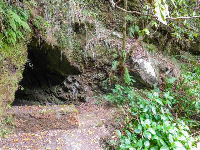 13 August 2017 The great tunnel-rat diploma: From the Madre of the Levada do Norte to the gravel track from Ginjas to Estanquinhos — A possible ascent to the Vereda Pau Branco — photo 1