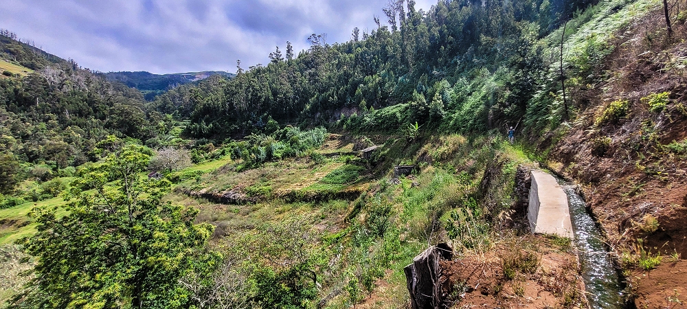 Levada do Lombo de Sao Joao — From the second distribution hut to the reservoir — photo 5
