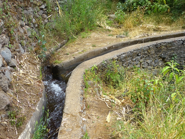 24.07.2014 Levada do Canico and Levada dos Tornos (south) — On to the levada bridge — photo 5
