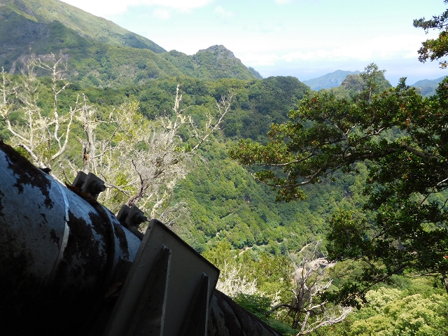 24.07.2015 Balcoes Levada do Juncal Levada Nova do Juncal — Vom Pico da Nogueira-Tunnel zum Speicherbecken — Foto 4