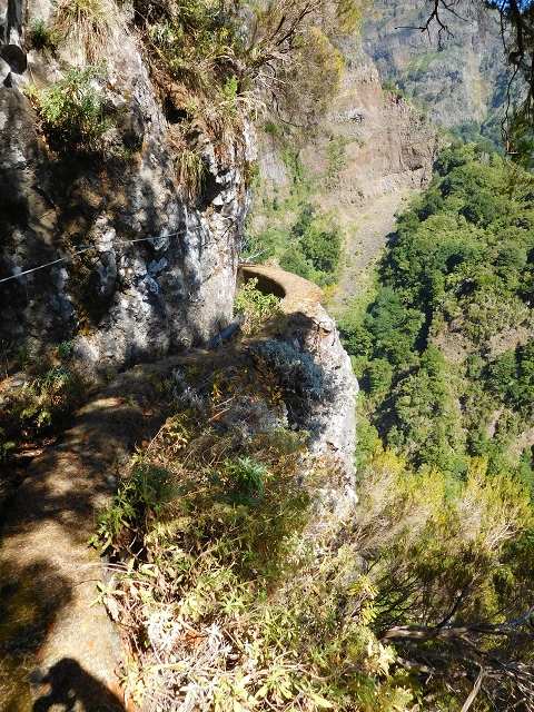 24.07.2015 Balcoes Levada do Juncal Levada Nova do Juncal — Vom ersten zum zweiten Erdrutsch — Foto 7