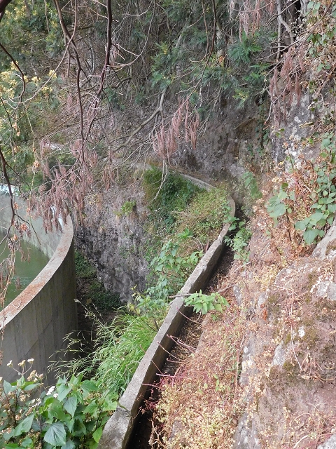 25.06.2016 Levada de Machico Teil 2 — Entlang des letzten Reservoirs bis zum Beginn der Rohrpassage — Foto 2