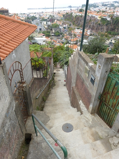 25.07.2013 Levadas dos Tornos und do Bom Sucesso — Abstieg nach Downtown Funchal — Foto 11