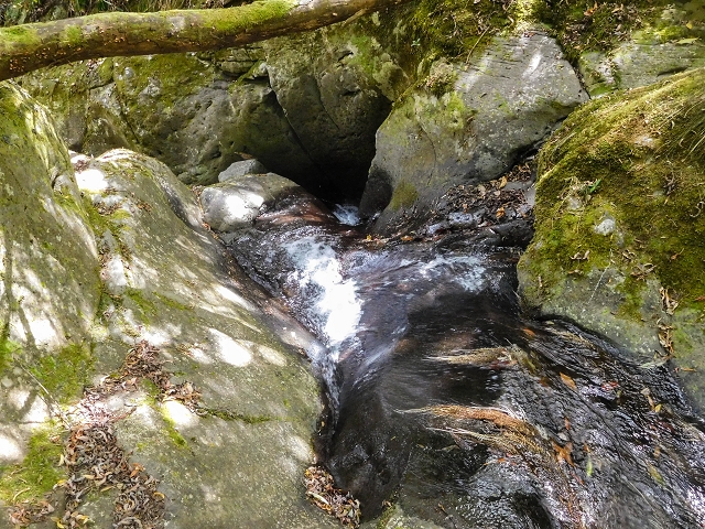 25 de agosto de 2017 Na Vereda Pau Branco de Ginjas a Estanquinhos — Seguindo por um caminho íngreme ao longo de poças e cascatas — foto 5